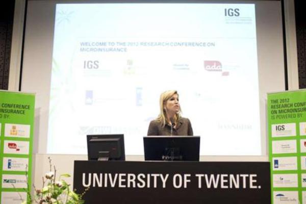 At the 2012 Twente Research Conference on Microinsurance, the UNSGSA urges stakeholders to find ways to extend the safety net of insurance to more of the world's poor.